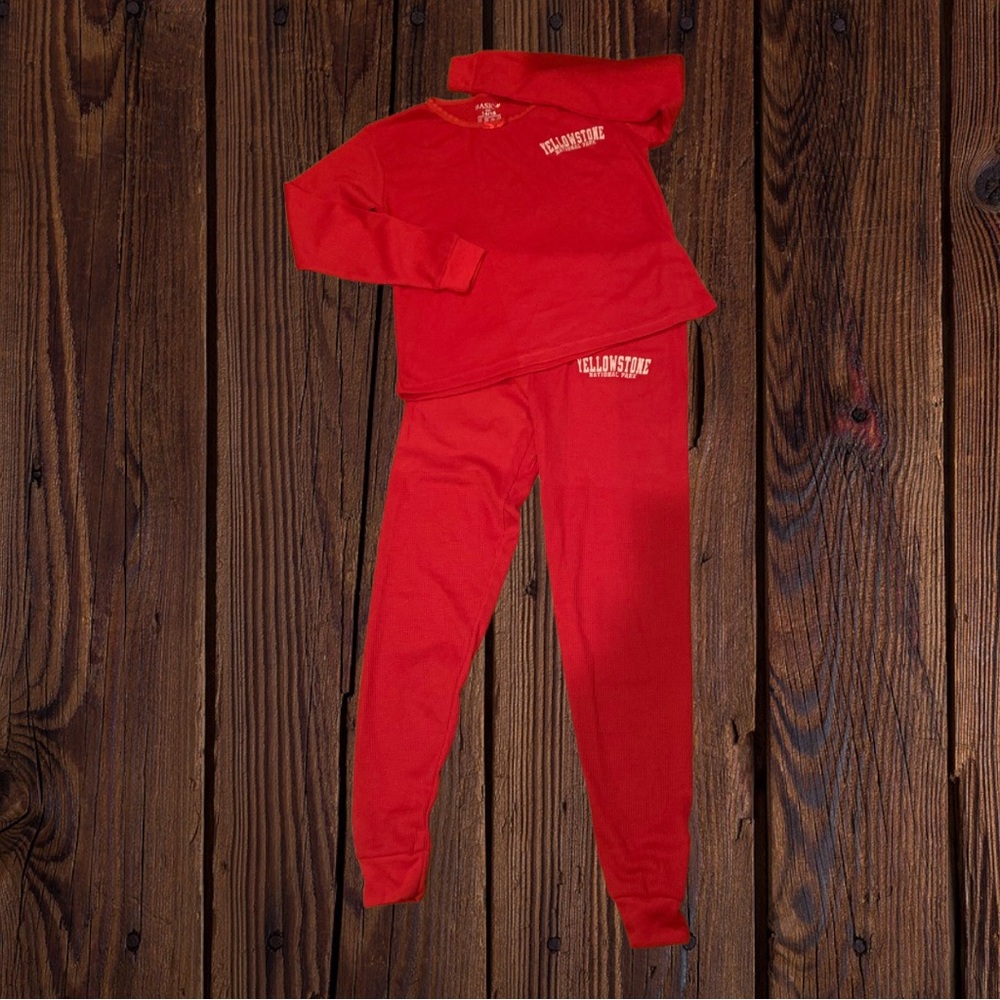 Yellowstone National Park 2 Piece Girls Pajama Set